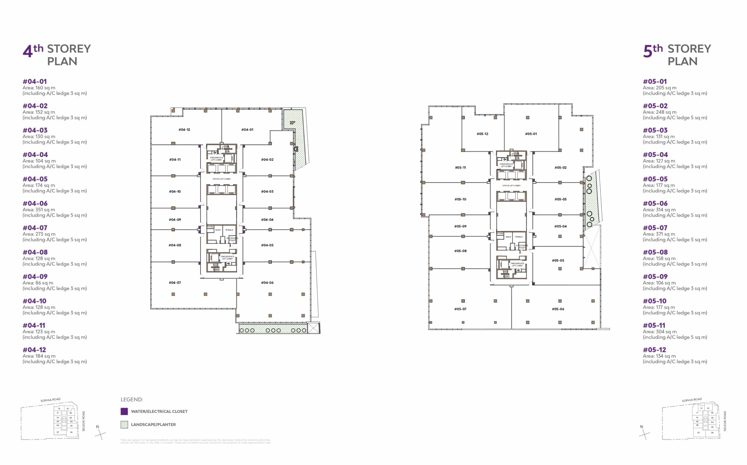 One-Sophia-Office-Floor-Plan-4th-5th-Storey